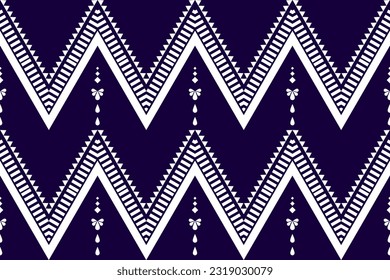 Ethnic pattern designs, ethnic pattern graphics, geometric shapes and flowers are used for weaving ,rug, wallpaper, clothing, wrap, batik, fabric, embroidery style illustration, Ethnic abstract ikat