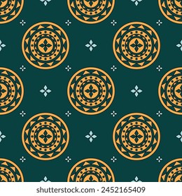 Ethnic pattern designs, Seamless vector tribal style, ethnic background for carpet, textile, curtain, wallpaper.