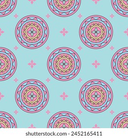 Ethnic pattern designs, Seamless vector tribal style, ethnic background for carpet, textile, curtain, wallpaper.