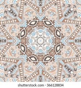 ethnic pattern for fabric. Abstract geometric vintage seamless pattern ornamental. 