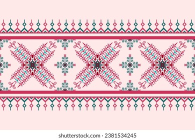 Ethnic pattern fabric,Set of patterns. Ethnic geometric and floral pattern designs used for weaving, tapestry, wallpaper, purple ,clothing, fabric, embroidery style illustration, abstract pixel art.