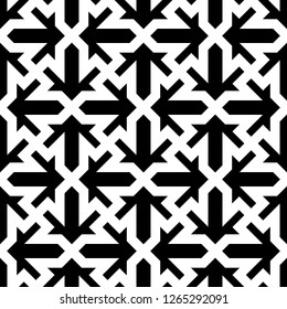 Ethnic pattern. Folk wallpaper. Tribal ornament. Figures motif. Mosaic tiles. Digital paper, surface texture, abstract background, textile print, web design, backdrop, vector work. Seamless image