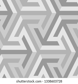 Ethnic pattern. Geometric background. Tribal wallpaper. Figures image. Folk backdrop. Mosaics motif. Digital paper, web design, textile print. Seamless ornament. Vector art work.