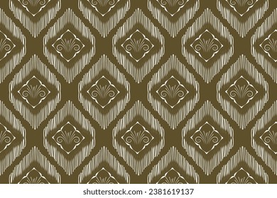  Ethnic pattern . Geometric chevron abstract illustration, wallpaper. Tribal ethnic vector texture. Aztec style. Folk embroidery. Indian, Scandinavian, African rug.design for carpet,sarong 