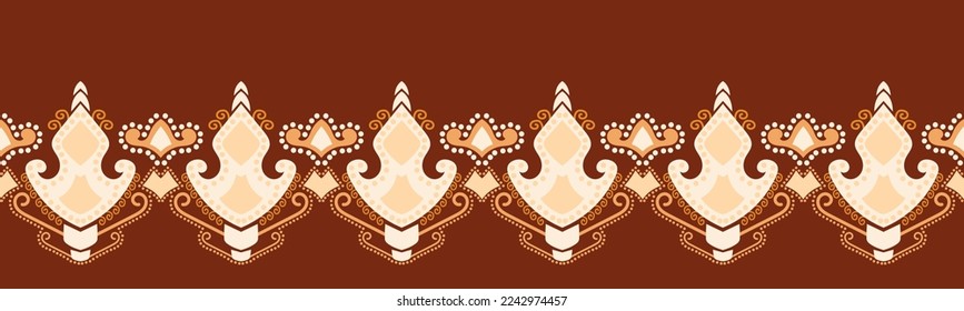 Ethnic pattern geometric design folklore ornament. Tribal ethnic vector texture. Seamless striped pattern in Aztec style. Figure tribal embroidery. Indian EP.21.background color can be changedDesign 