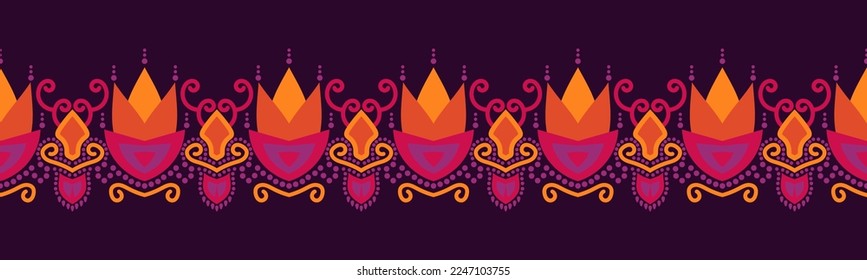 Ethnic pattern geometric design folklore ornament. Tribal ethnic vector texture. Seamless striped pattern in Aztec style. Figure tribal embroidery. Indian EP.36.background color can be changedDesign 