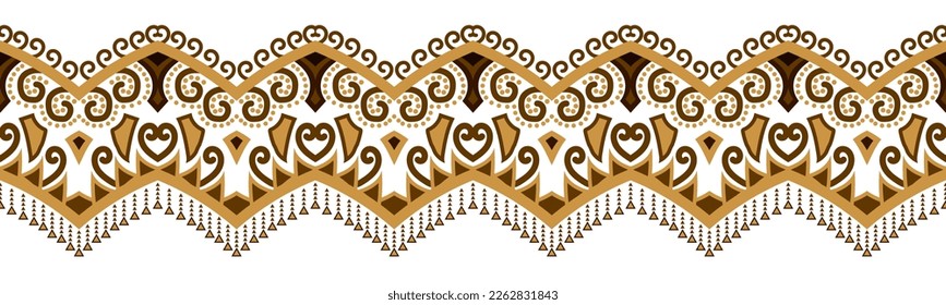 Ethnic pattern geometric design folklore ornament. Tribal ethnic vector texture. Seamless striped pattern in Aztec style. Figure tribal embroidery. Indian EP.70.background color can be changedDesign 