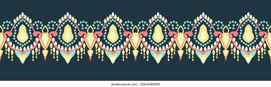 Ethnic pattern geometric design folklore ornament. Tribal ethnic vector texture. Seamless striped pattern in Aztec style. Figure tribal embroidery. Indian EP.72.background color can be changedDesign 