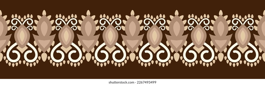 Ethnic pattern geometric design folklore ornament. Tribal ethnic vector texture. Seamless striped pattern in Aztec style. Figure tribal embroidery. Indian EP.76.background color can be changedDesign 