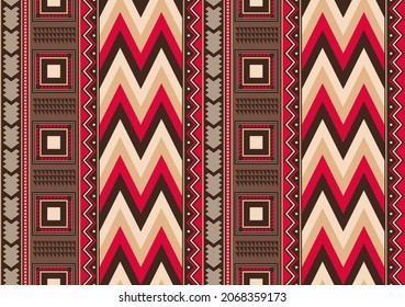 Ethnic Pattern Geometric Print design, picture art and abstract background.