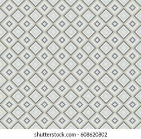 Ethnic pattern, geometric seamless background.