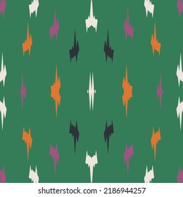 Ethnic pattern ikat background tribal aztec vector oriental traditional design for background. Ikat is produced in many traditional textile centres around the world, including India to Central Asia, 