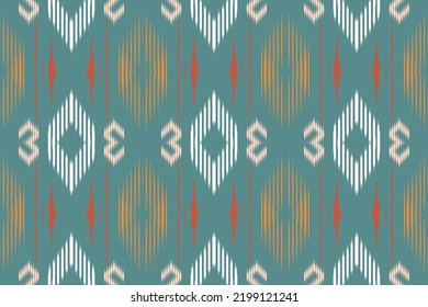 Ethnic pattern ikat background tribal Africa vector oriental traditional design for background. Ikat is produced in many traditional textile centres around the world, including India to Central Asia,
