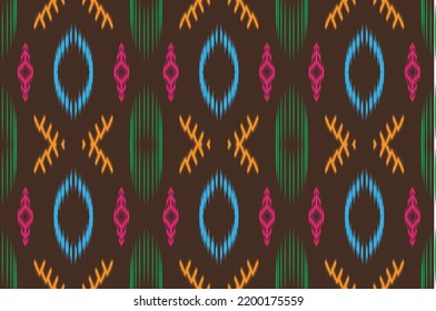 Ethnic pattern ikat diamond tribal background Geometric Traditional ethnic oriental design for the background. Folk embroidery, Indian, Scandinavian, Gypsy, Mexican, African rug, wallpaper.