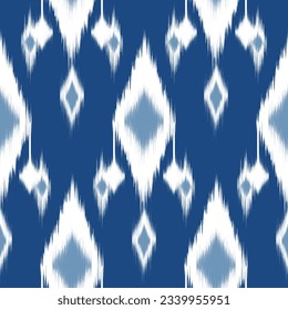 ethnic pattern ikat traditional geometric shapes vector