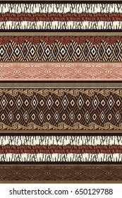 Ethnic pattern illustration