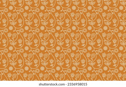 Ethnische Muster. Ethnische Indien Bhandhani nahtlose Muster für Stickereien, Textildekoration und Fliesendesign.