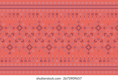 Ethnisches Muster. Ethnic India Bhandhani nahtloses Muster für Stickerei, Textildekoration und Fliesendesign.