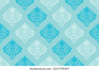 Motif Ethnique. Le motif harmonieux de l'Inde ethnique est de style oriental. Damask India Motif.