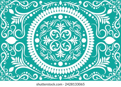Ethnische Zugehörigkeit. Ethnic India nahtlose Muster Design orientalischen Stil. In: Damask India Motif.