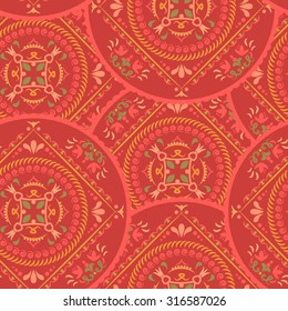 Ethnic pattern. Mandala ornament.