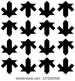 Ethnic pattern. Mosaic tiles. Folk ornament.Digital paper, surface texture, abstract background, textile print, web design, backdrop. Tribal wallpaper. Figures motif. Seamless image. Vector work.