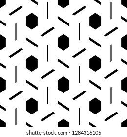 Ethnic pattern. Mosaics wallpaper.Folk image. Polygons backdrop. Geometric figures ornament. Hexagons, quadrangles motif. Digital paper, web design, textile print.Tribal background. Seamless vector