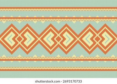 Ethnic pattern Motifs African boho paisley Floral Ikat pattern embroidery border. Ethnic ikat floral Ethnic Indian Pattern Ikat Ethnic Pattern. Border Indian floral Aztec embroidery border