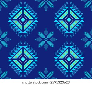 ethnic pattern native american vector