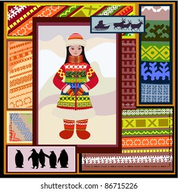 ethnic pattern of the northern woman