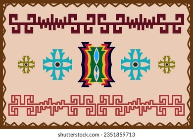 Ethnic pattern, Ogee, Geometric ethnic, Paisley pattern, Ikat pattern, Ikat chevron, Seamless textile, native american, Vector element, Abstract Vector, Batik, fabric embroidery, Background printing.