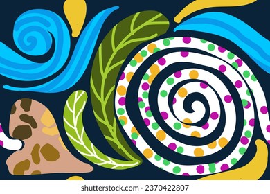 Ethnische Muster, Ogee, Geometrisches ethnisches Muster, Paisley-Muster, Kat-Muster, Ikat-Chevron, Nahtlose Textilien, Indianeramerikaner, Vektorelement, Abstrakter-Vektorgrafik, Batik, Stoffstickerei, Hintergrunddruck.