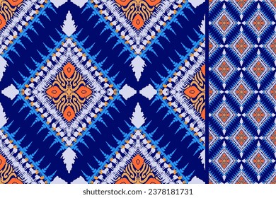 Patrón étnico, Ogeo, Geométrico étnico, Paisley, Patrón dibujado a mano, Patrón Ikat, Chevron Ikat, Fondo Rústico sin Marea, Patrón abstracto sin costura dibujado a mano, bordado, Impresión de fondo.