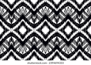 Patrón étnico, Ogeo, Geométrico étnico, Paisley, Patrón dibujado a mano, Patrón Ikat, Chevron Ikat, Fondo Rústico sin Marea, Patrón abstracto sin costura, bordado, impresión de bordado de tela.