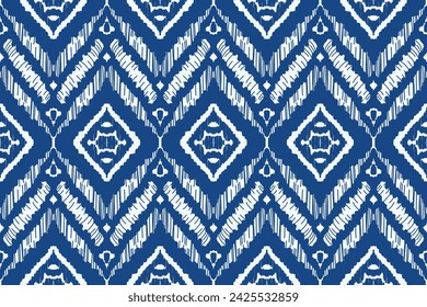 Patrón étnico, Ogee, étnico geométrico, patrón de Paisley, patrón de Ikat, chevron de Ikat, textil sin costura, nativo americano, elemento vectorial, vector abstracto, Batik, bordado de tela, impresión de fondo.