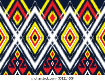 Ethnic pattern ornament vector geometric seamless design for background,wallpaper,clothing and other.