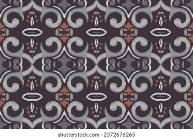 Patrón étnico de los textiles filipinos. fondo de pantalla con patrones tradicionales Es un patrón creado mediante la combinación de formas geométricas. Crear hermosos patrones de tela. Diseño para impresión.