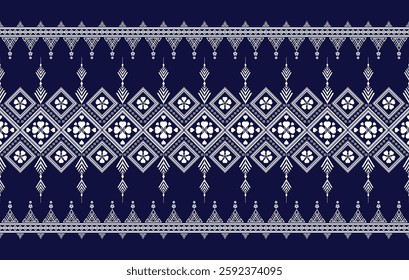 Ethnic pattern Seamless for background 
ethnic design for cloth , fabric and textiles