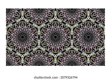 ethnic pattern seamless flower color oriental. seamless pattern. Design for fabric, curtain, background, carpet, wallpaper, clothing, wrapping, Batik, fabric, Vector illustration. pattern style.