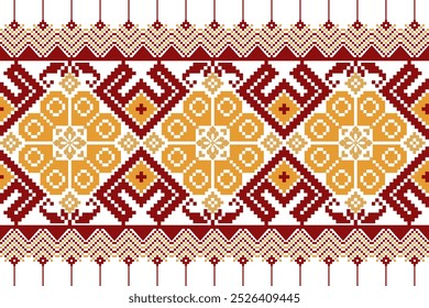 Ethnic pattern seamless geometric, Aztec embroidery border seamless,pattern art ethnic style, wallpaper, Design for febric, batik,carpet textile, furniture dcoration, carpet, geometry semless pattern
