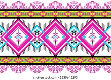 Ethnic pattern seamless geometric, Aztec embroidery border seamless,pattern art ethnic style, wallpaper, Design for febric, batik,carpet textile, furniture dcoration, carpet, geometry semless pattern
