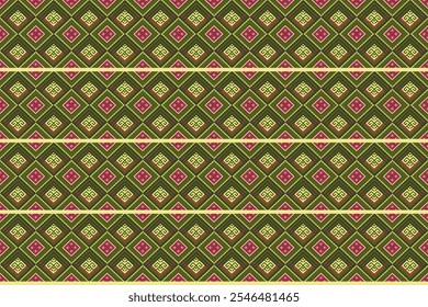 Padrão étnico sem emenda, Design geométrico, Bordado asteca Borda sem emenda Patterns.Ethnic design, padrão arte papel de parede de fundo, Design para tecido, cortina, tapete, geometria sem emenda padrão
