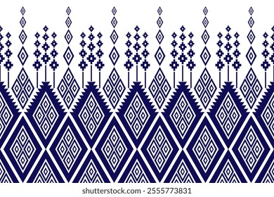 

Ethnic pattern seamless, Geometric design ,Aztec embroidery border seamless patterns.ethnic design, pattern art wallpaper Background, Design for fabric, curtain, carpet ,geometry seamless pattern
