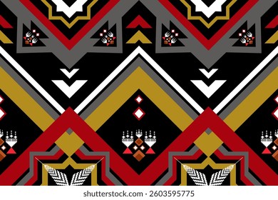 Ethnic pattern seamless ,geometric ethnic pattern ,Tribal geometric seamless patterns, ethnic design, hipster backdrop, wallpaper Background, Design curtain, carpet ,fabric ,textile
