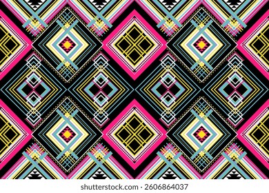 ethnic pattern seamless ,geometric ethnic pattern ,Tribal geometric seamless patterns, ethnic design, hipster backdrop, wallpaper Background, Design curtain, carpet ,fabric ,textile