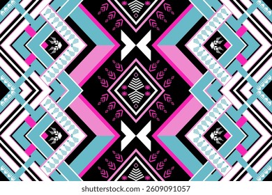 ethnic pattern seamless ,geometric ethnic pattern ,Tribal geometric seamless patterns, ethnic design, hipster backdrop, wallpaper Background, Design curtain, carpet ,fabric ,textile	