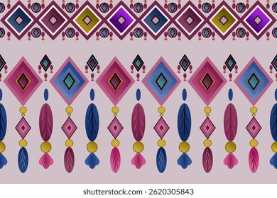  ethnic pattern seamless ,geometric ethnic pattern ,Tribal geometric seamless patterns, ethnic design, hipster backdrop, wallpaper Background, Design curtain, carpet ,fabric ,textile