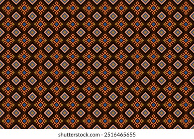Ethnic pattern seamless geometric,Aztec embroidery border seamless patterns.ethnic pattern seamless,  pattern art wallpaper Background, Design for fabric, curtain, carpet ,geometry seamless pattern
