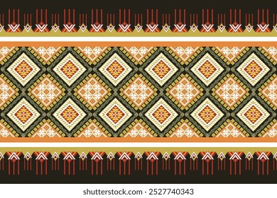 Patrón étnico geométrico sin fisuras, bordado azteca patrones sin fisuras. patrón étnico sin fisuras, patrón de Fondo de pantalla de arte de fondo, diseño para tela, cortina, alfombra, geometría sin fisuras patrón