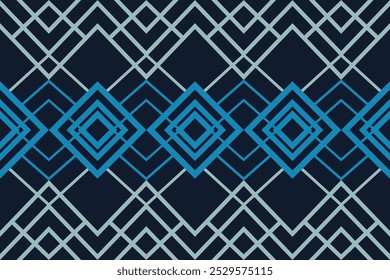 Ethnic pattern seamless geometric,Aztec embroidery border seamless patterns.ethnic pattern seamless,  pattern art wallpaper Background, Design for fabric, curtain, carpet ,geometry seamless pattern